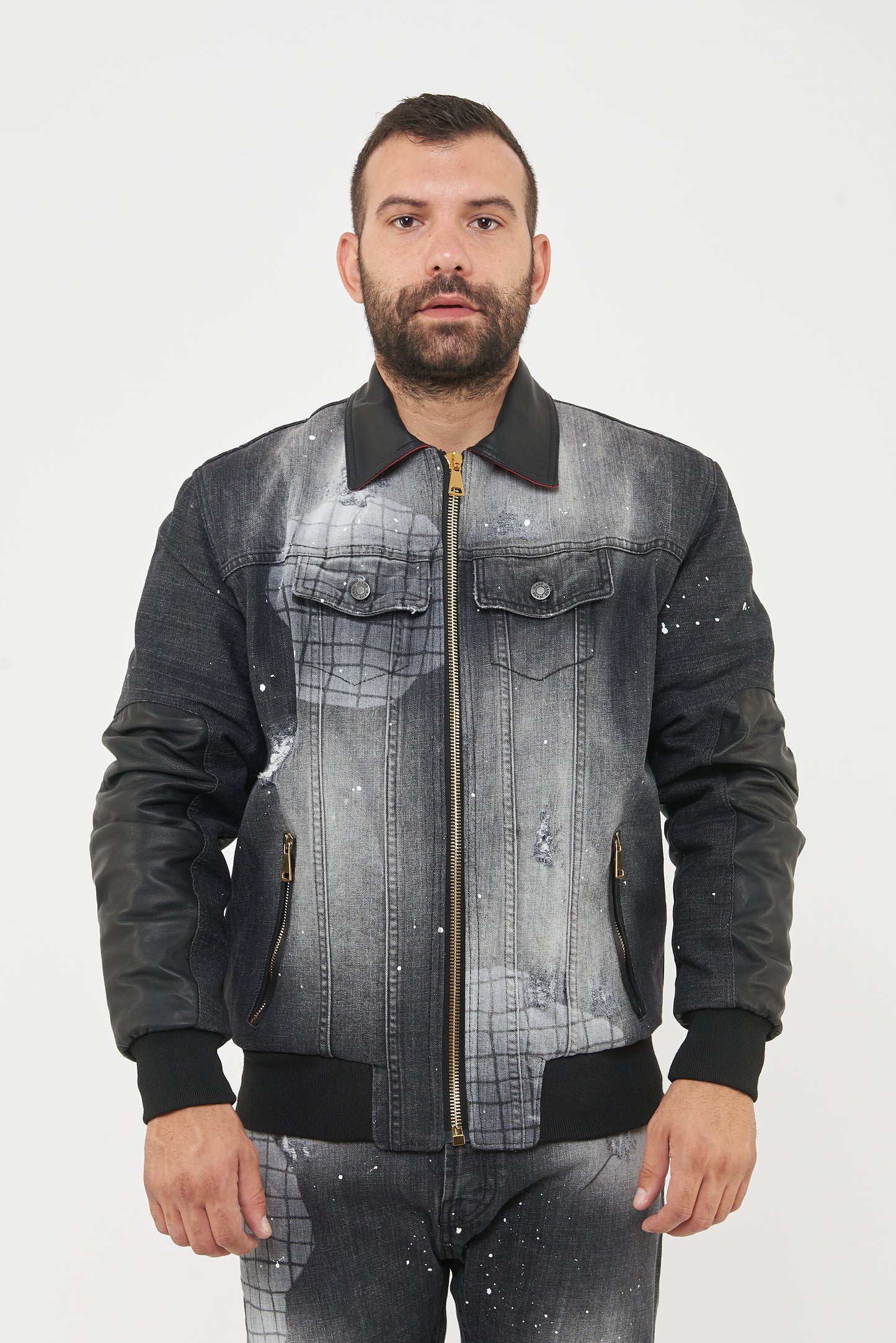 Giubbino Denimmato