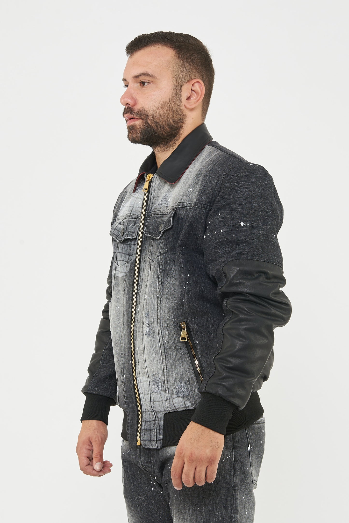 Giubbino Denimmato