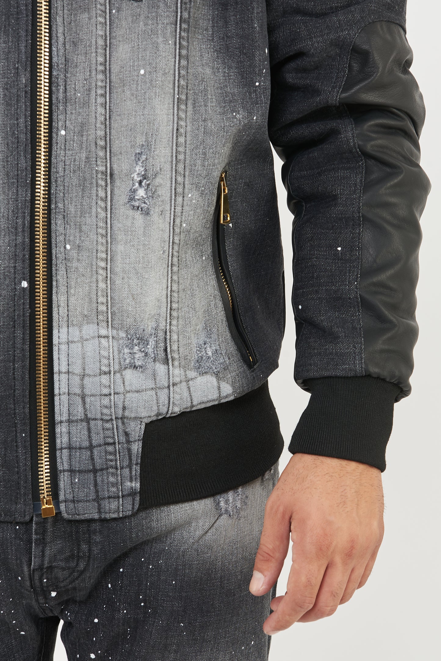 Giubbino Denimmato
