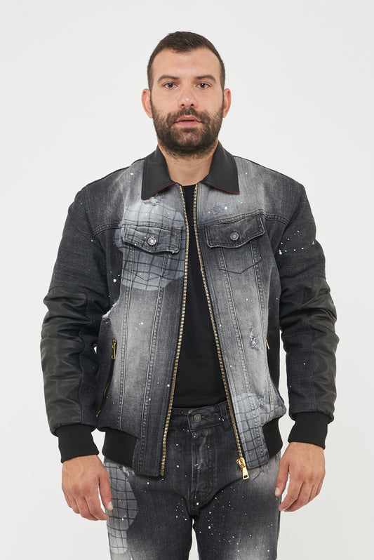 Giubbino Denimmato