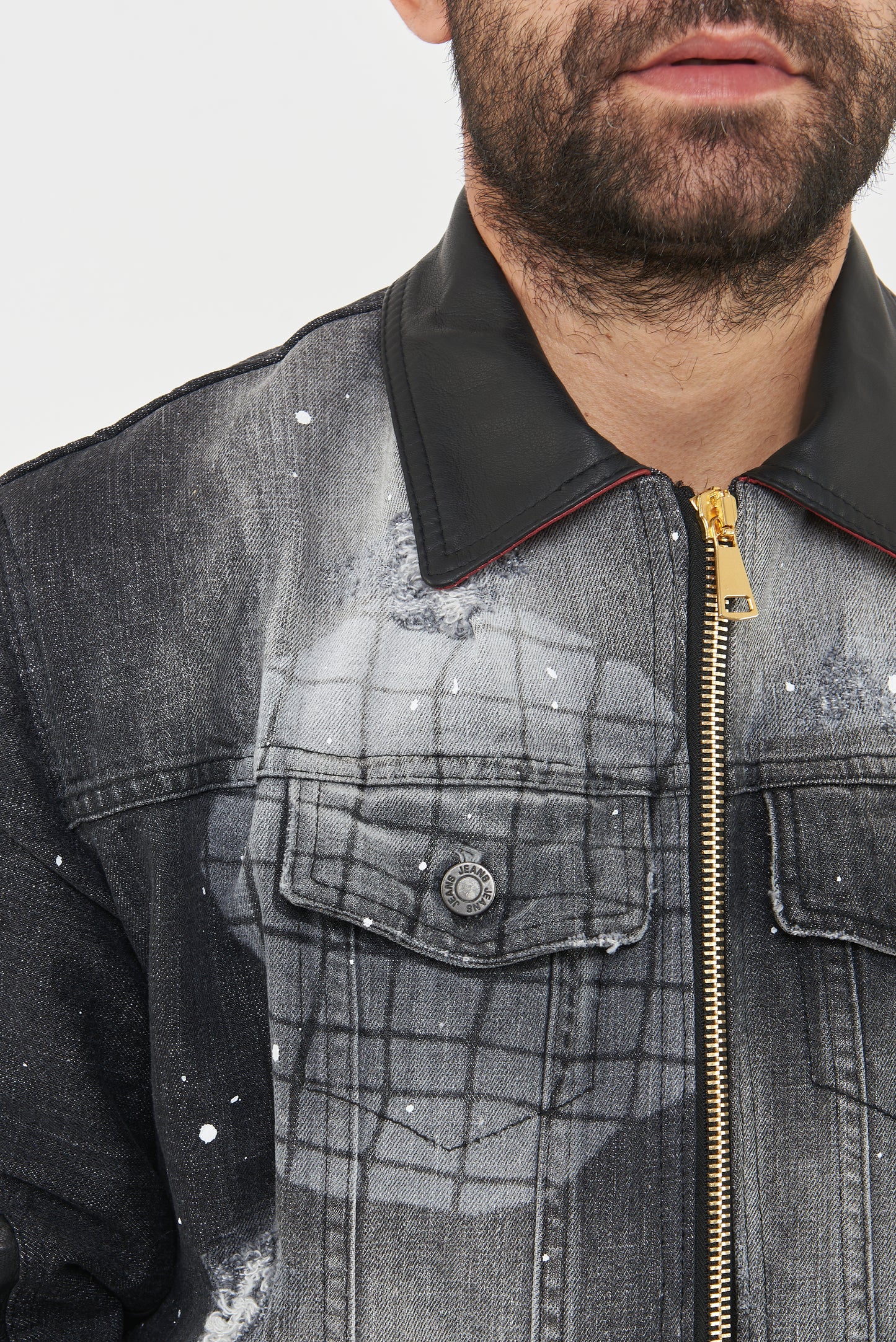 Giubbino Denimmato