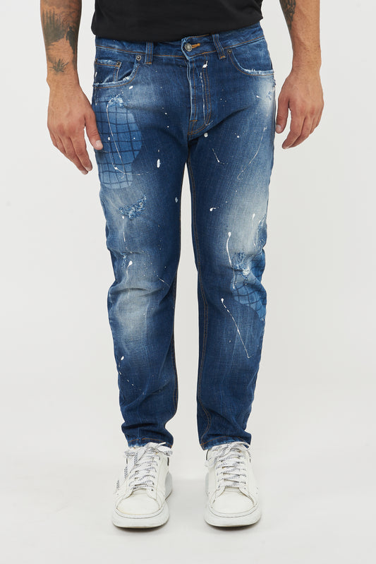Jeans Art.Rete Blue