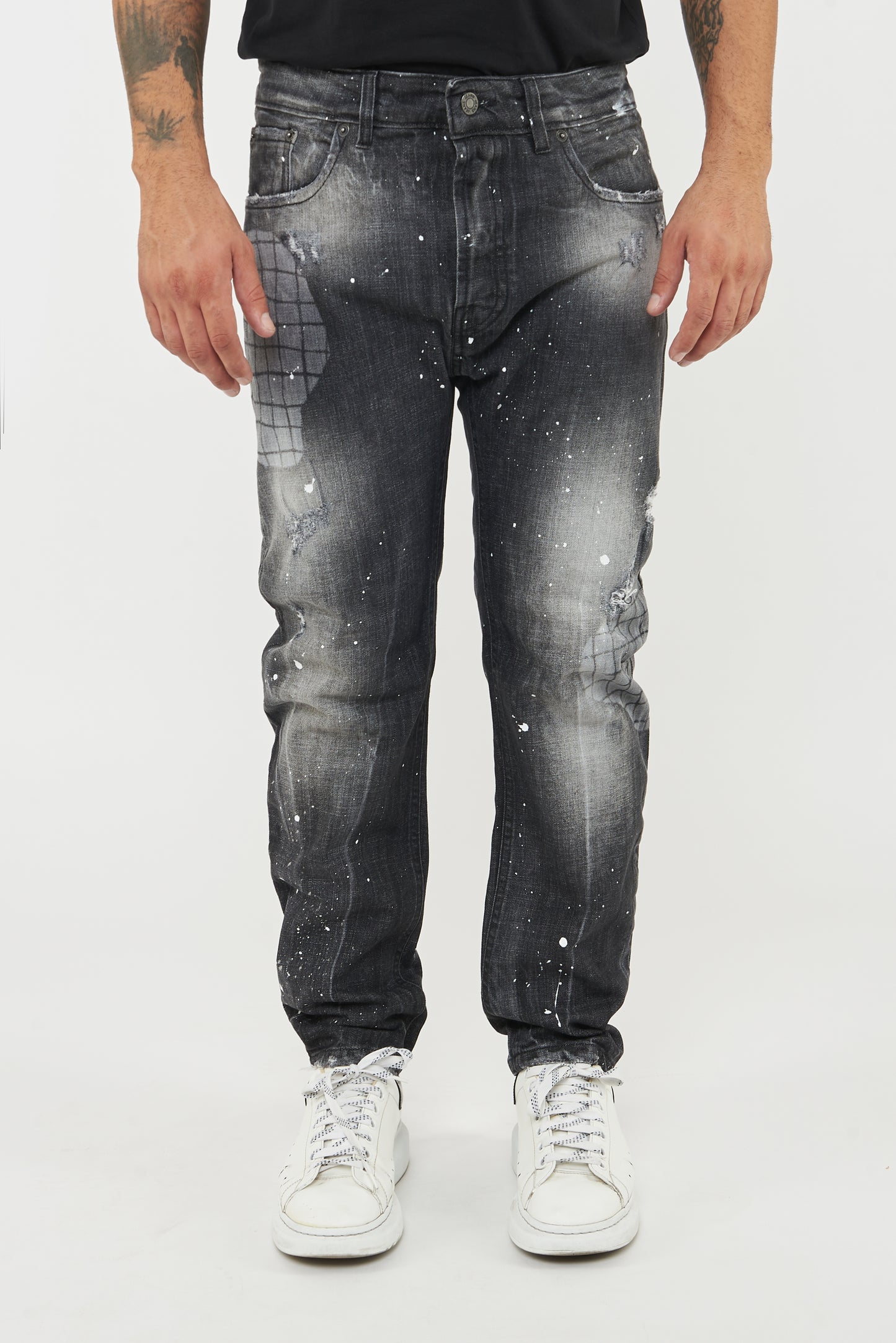 Jeans Art . Rete Blk
